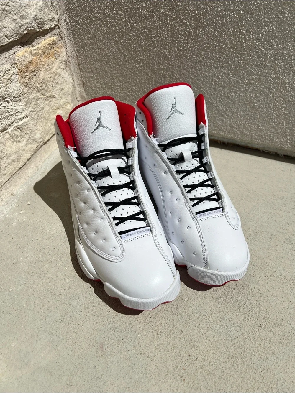 Air Jordan 13 Retro History of Flight White Red Size 10.5